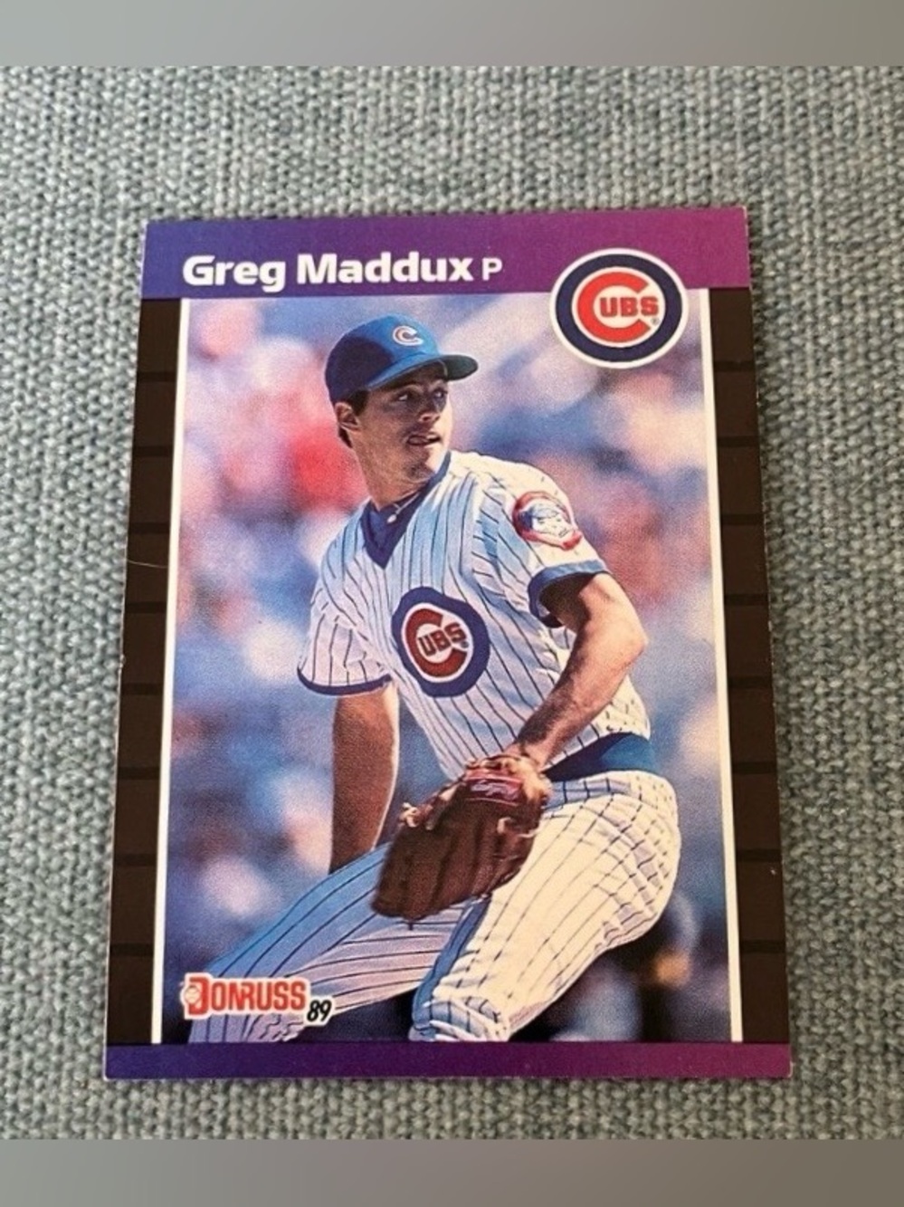 1989 Donruss Chicago Cubs Baseball Card Trading Card